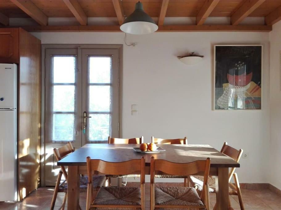 Pláka Sunny House With Amazing View For 4+2 Persons 빌라 외부 사진