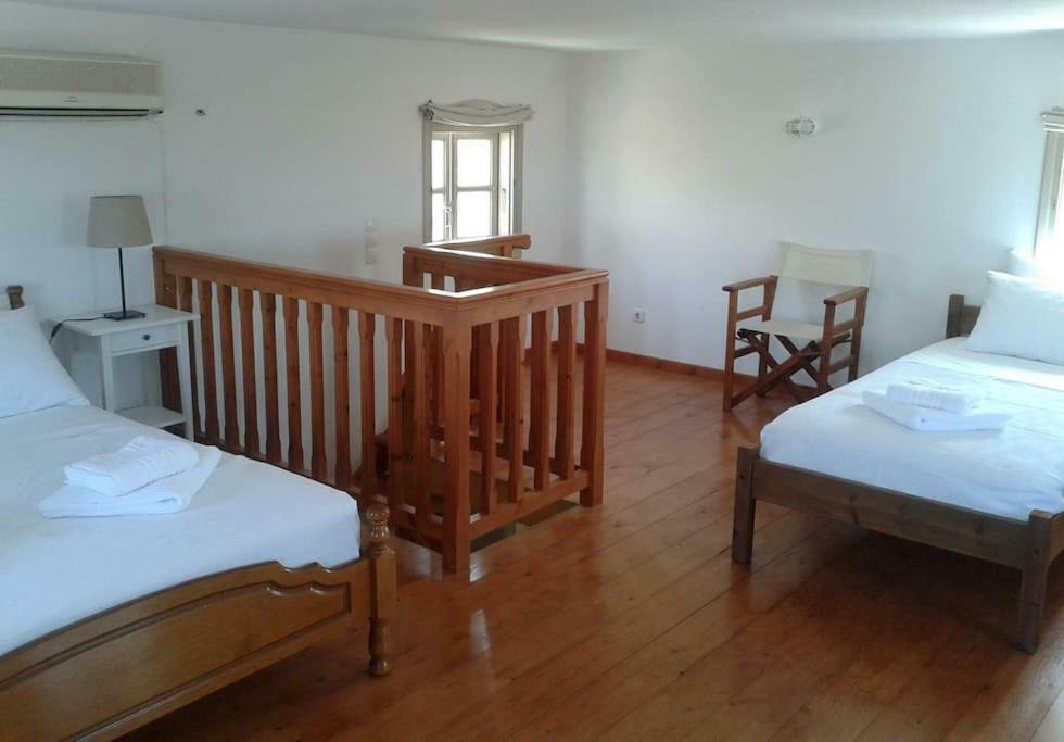 Pláka Sunny House With Amazing View For 4+2 Persons 빌라 외부 사진