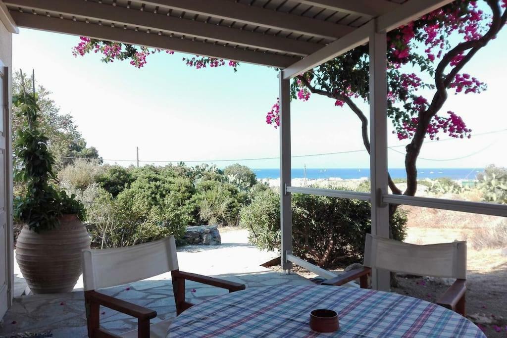 Pláka Sunny House With Amazing View For 4+2 Persons 빌라 외부 사진