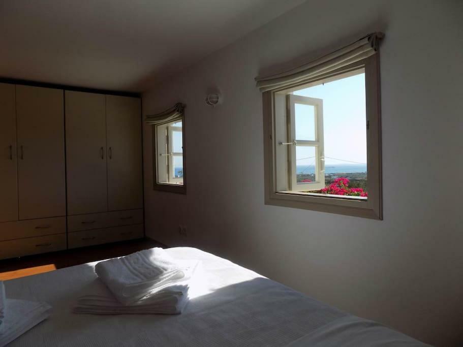 Pláka Sunny House With Amazing View For 4+2 Persons 빌라 외부 사진